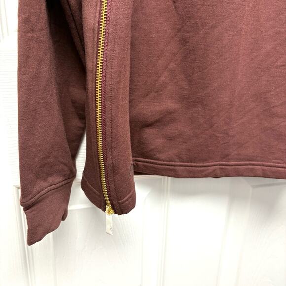 MPG Sweatshirt, Red Brown Mock Turtleneck, Oversized XS, Stitch Fix, NWOT - Picture 4 of 9
